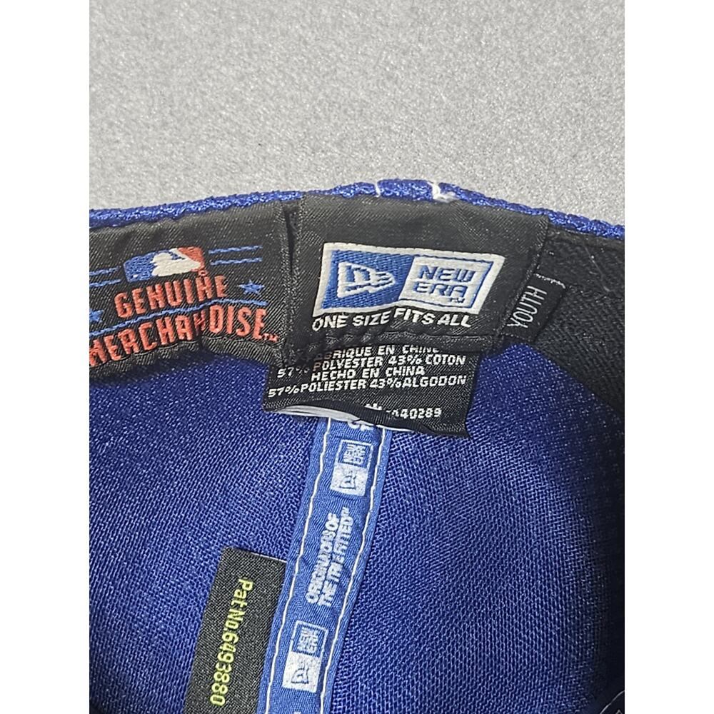 New Era Youth Hat Blue Chicago Cubs Mesh Logo Genuine Merchandise - Picture 7 of 8